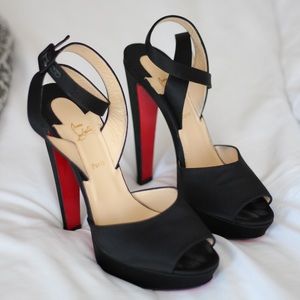 Authentic Christian Louboutin Platform Sandal